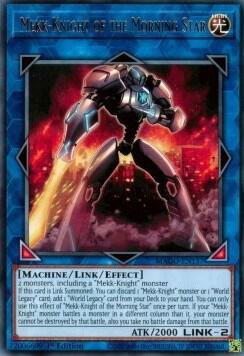 Mekk Knight of the Morning Star MAGO-EN137 (Maximum Gold)  - 1st Edition