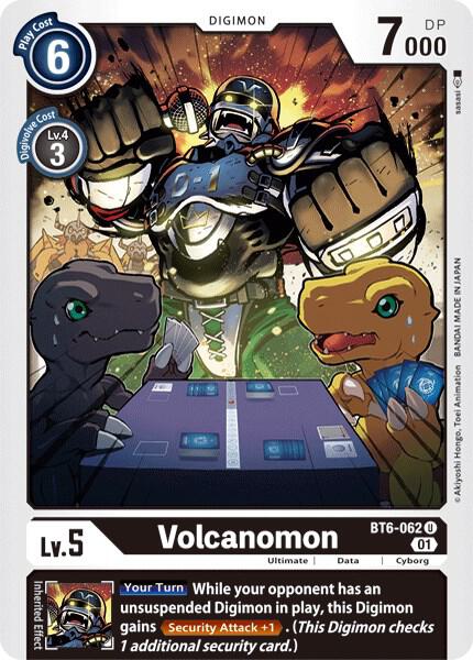Volcanomon BT6-062 U (Double Diamond) 