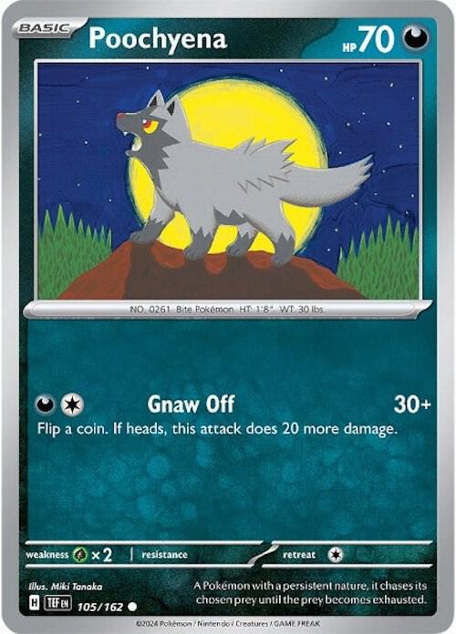 Poochyena 105/162 (SV05: Temporal Forces) 