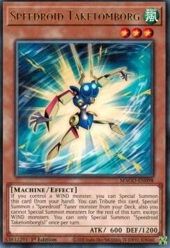 Speedroid Taketomborg MAGO-EN098 (Maximum Gold)  - 1st Edition