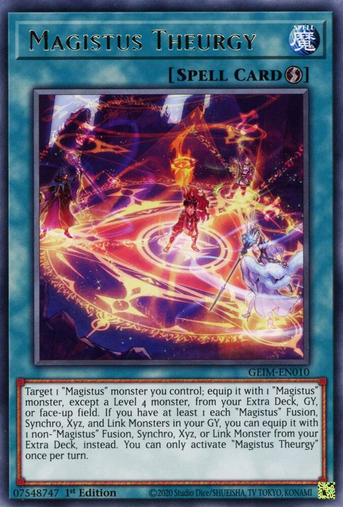 Magistus Theurgy GEIM-EN010 (Genesis Impact)  - 1st Edition