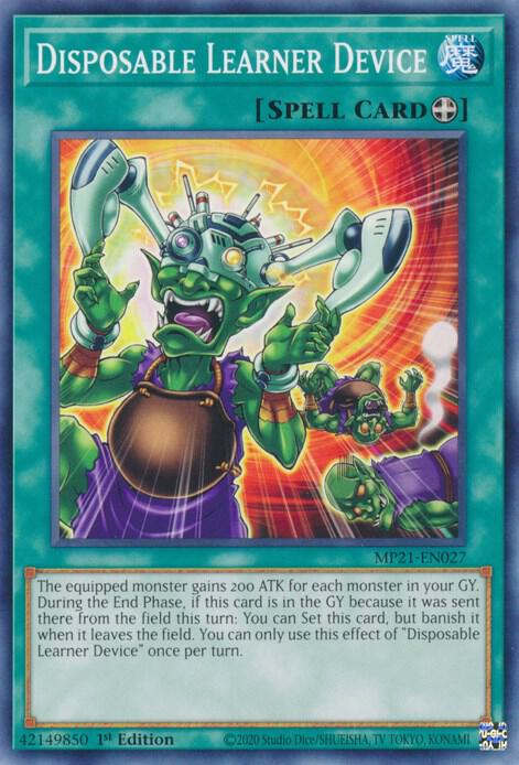 Disposable Learner Device MP21-EN027 (2021 Tin of Ancient Battles)  - 1st Edition