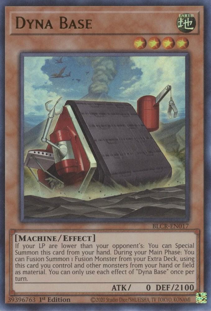 Dyna Base BLCR-EN017 (Battles of Legend: Crystal Revenge)  - 1st Edition