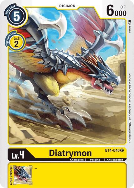 Diatrymon BT4-040 C (Great Legend) 