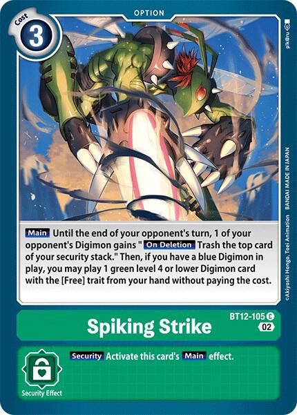 Spiking Strike BT12-105 C (Across Time) 