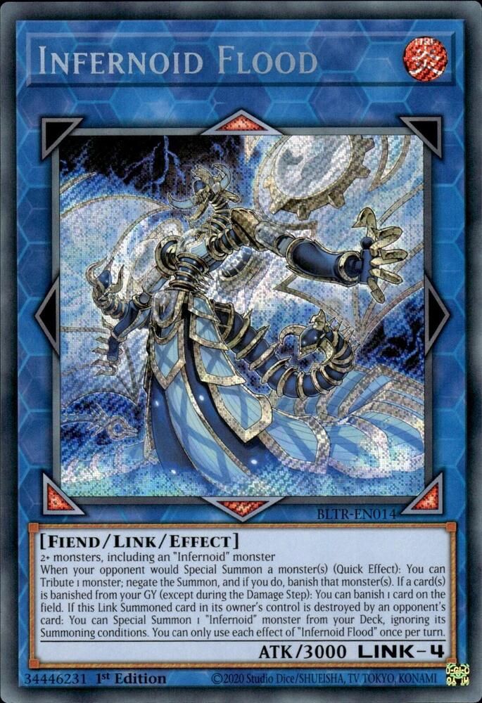 Infernoid Flood BLTR-EN014 (Battles of Legend: Terminal Revenge)  - 1st Edition
