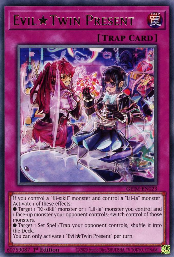 Evil★Twin Present GEIM-EN023 (Genesis Impact)  - 1st Edition