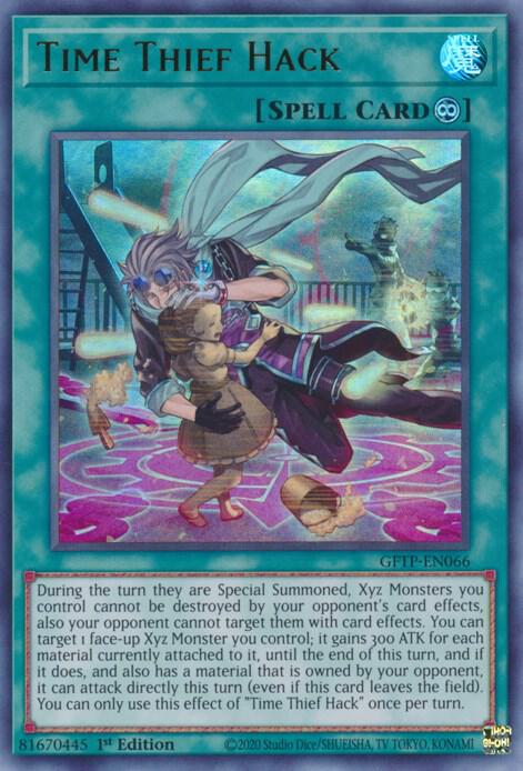 Time Thief Hack GFTP-EN066 (Ghosts From the Past)  - 1st Edition