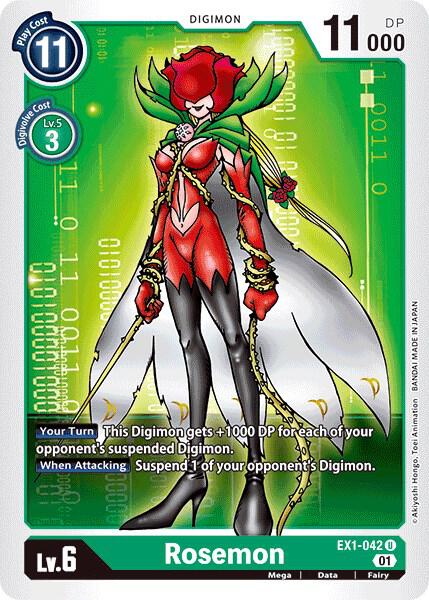 Rosemon EX1-042 U (Classic Collection) 