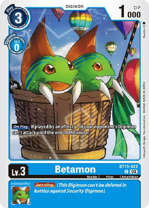 Betamon BT15-022 C (Exceed Apocalypse) 