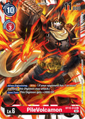 PileVolcamon BT10-014 U (Xros Encounter) 