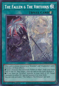 The Fallen and The Virtuous Secret Rare CH01-EN019 (THE CHRONICLES DECK: The Fallen & The Virtuous (All-Foil Edition))  - 1st Edition
