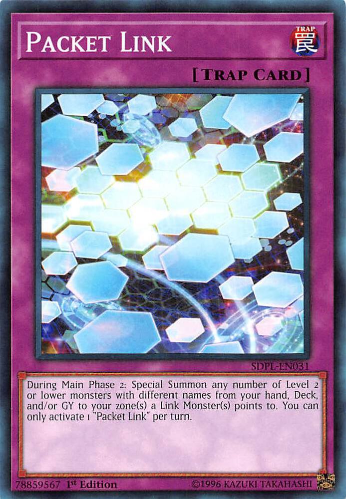 Packet Link SDPL-EN031 (Structure Deck: Powercode Link)  - 1st Edition