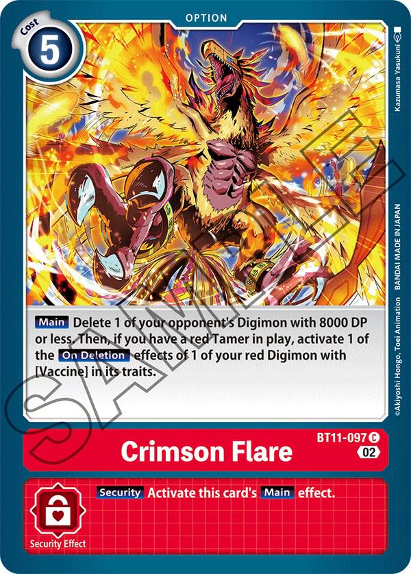 Crimson Flare BT11-097 C (Dimensional Phase) 