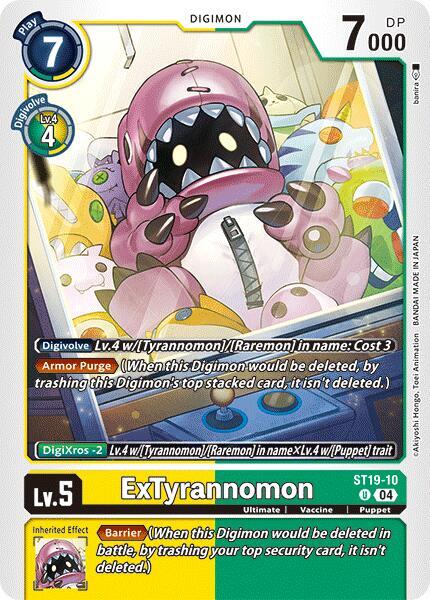 ExTyrannomon ST19-10 U (Starter Deck 19: Fable Waltz) 