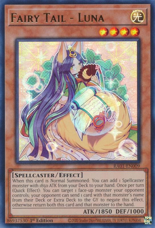 Fairy Tail Luna UR RA01-EN009 (25th Anniversary Rarity Collection)  - 1st Edition