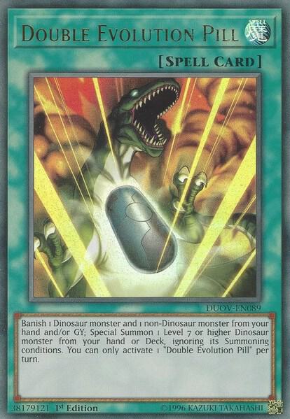 Double Evolution Pill DUOV-EN089 (Duel Overload)  - 1st Edition