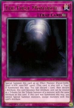 The First Monarch MAGO-EN091 (Maximum Gold)  - 1st Edition