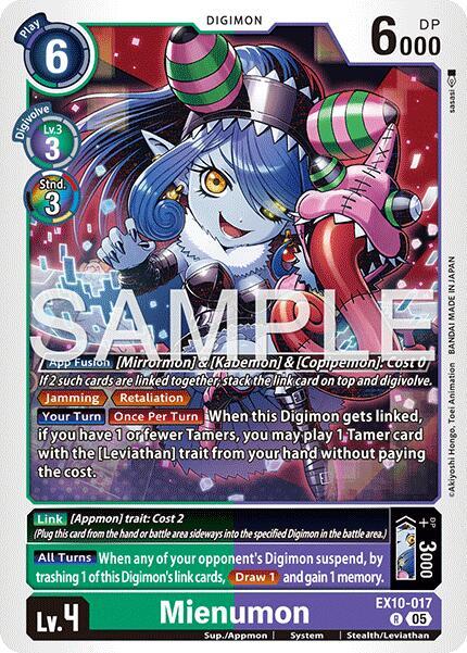 Mienumon EX10-017 R (Sinister Order)  - Foil