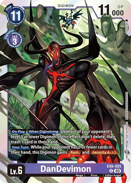 DanDevimon EX6-055 R (Infernal Ascension)  - Foil