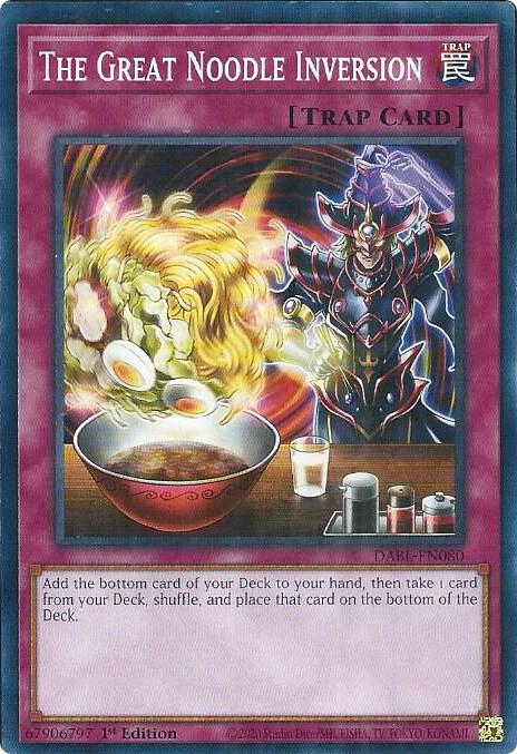 The Great Noodle Inversion DABL-EN080 (Darkwing Blast)  - 1st Edition
