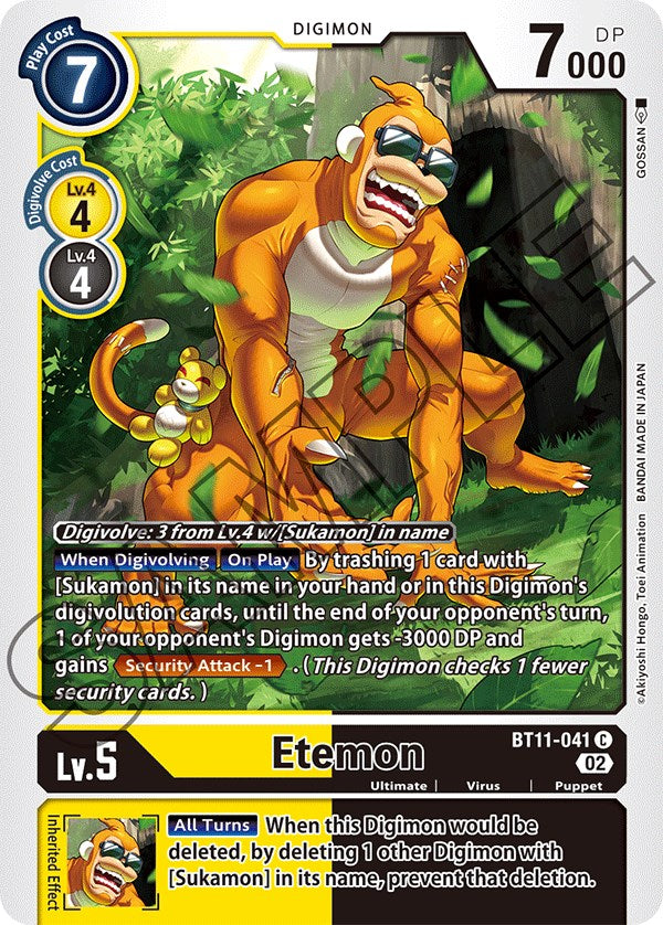 Etemon [BT11-041] [Dimensional Phase]