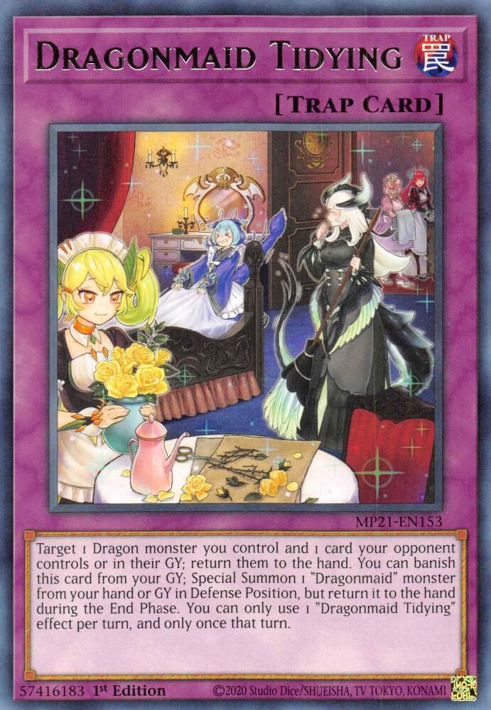 Dragonmaid Tidying MP21-EN153 (2021 Tin of Ancient Battles)  - 1st Edition