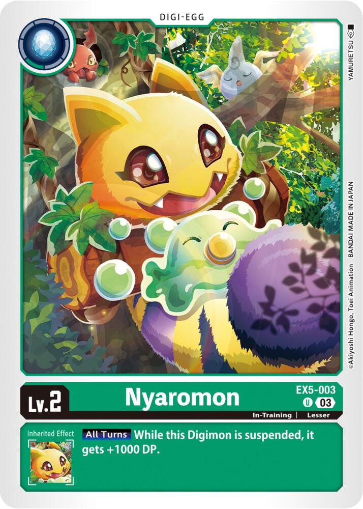 Nyaromon EX5-003 U (Animal Colosseum) 