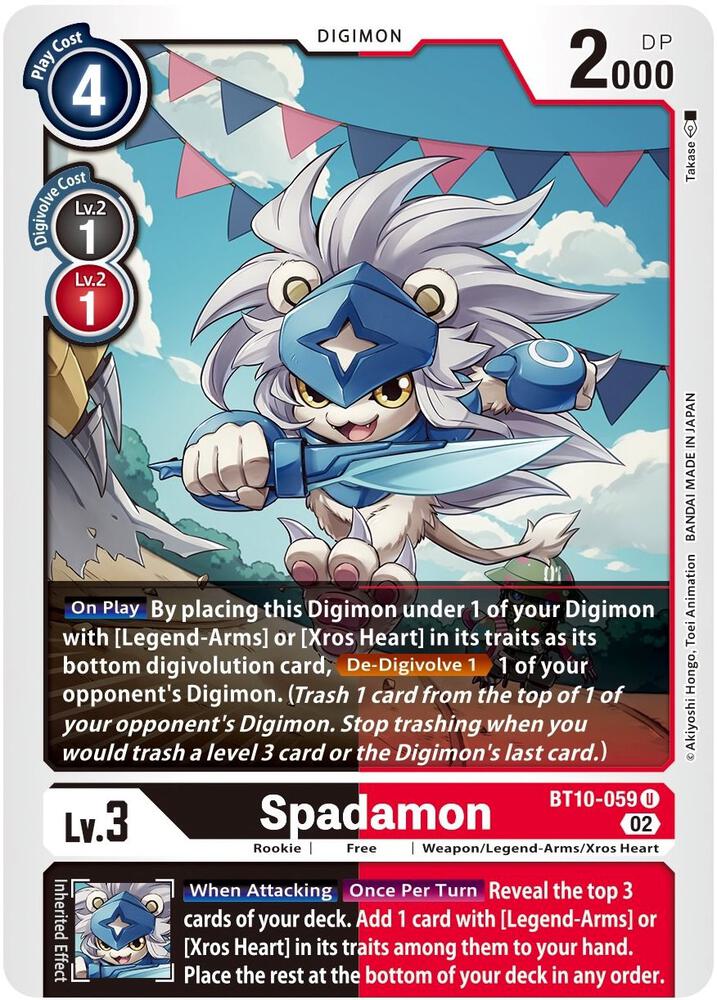 Spadamon BT10-059 U (Xros Encounter) 
