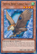 Crystal Beast Cobalt Eagle SDCB-EN006 (Structure Deck: Legend of the Crystal Beasts)  - 1st Edition