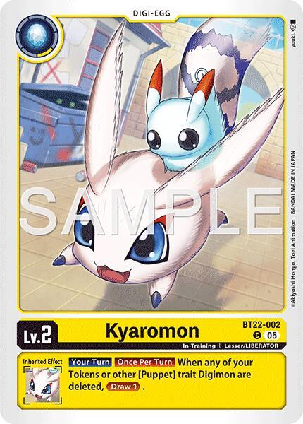 Kyaromon BT22-002 C (Cyber Eden) 