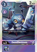 DemiDevimon P 017 Resurgence Booster Reprint P-017 P (Resurgence Booster)  - Foil