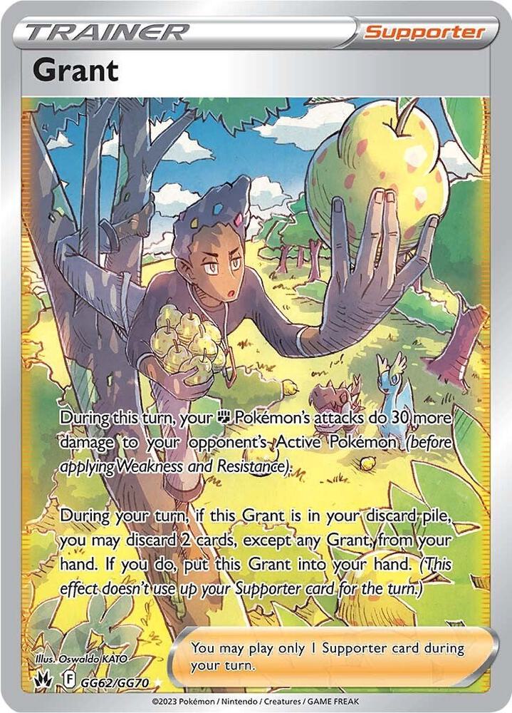 Grant GG62/GG70 (Crown Zenith: Galarian Gallery)  - Holofoil