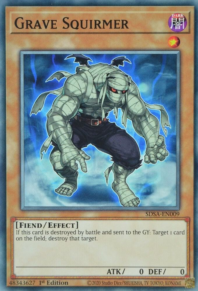 Grave Squirmer SDSA-EN009 (Structure Deck: Sacred Beasts)  - 1st Edition