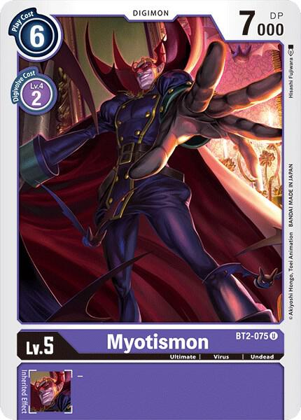 Myotismon BT2-075 U (Release Special Booster 1.0) 