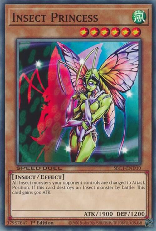 Insect Princess SBC1-END10 (Speed Duel: Streets of Battle City)  - 1st Edition