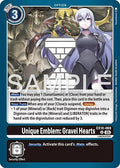 Unique Emblem Gravel Hearts EX10-069 U (Sinister Order) 