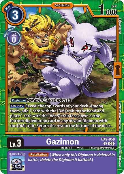 Gazimon EX9-058 U (Versus Monsters)