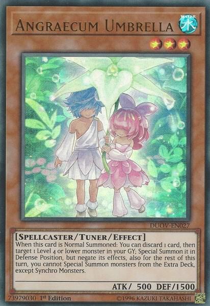Angraecum Umbrella DUOV-EN027 (Duel Overload)  - 1st Edition