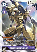 CresGarurumon ST6-13 SR (Starter Deck 06: Venomous Violet)  - Foil