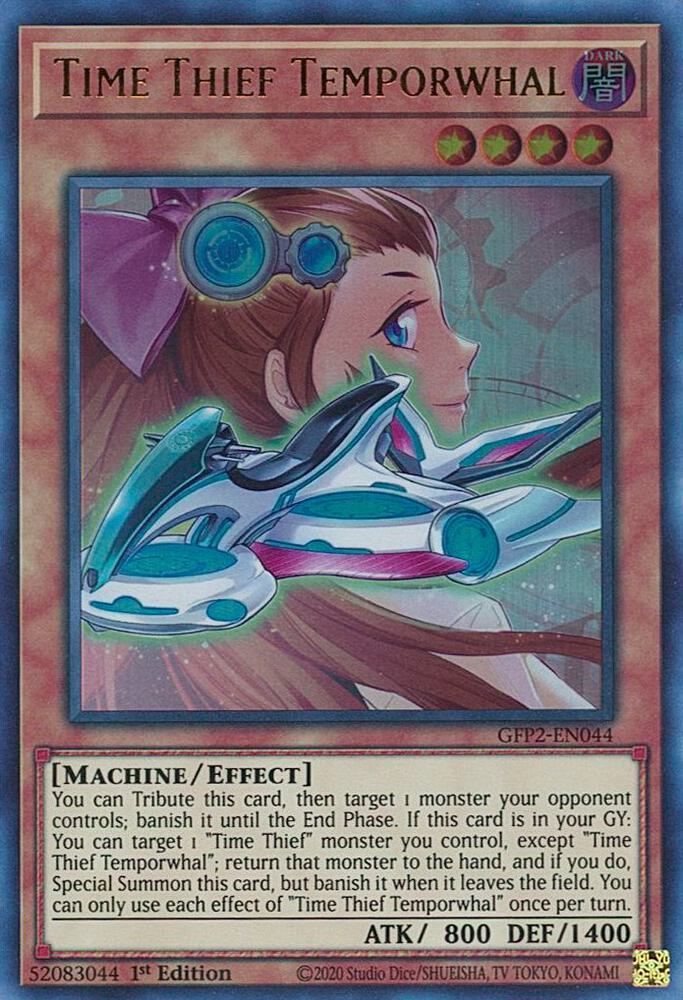 Time Thief Temporwhal GFP2-EN044 (Ghosts From the Past: The 2nd Haunting)  - 1st Edition