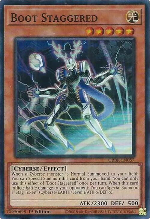 Boot Staggered SR CRBR-EN057 (Crossover Breakers)  - 1st Edition