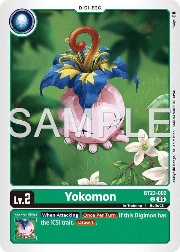 Yokomon BT23-002 C (Hackers' Slumber) 