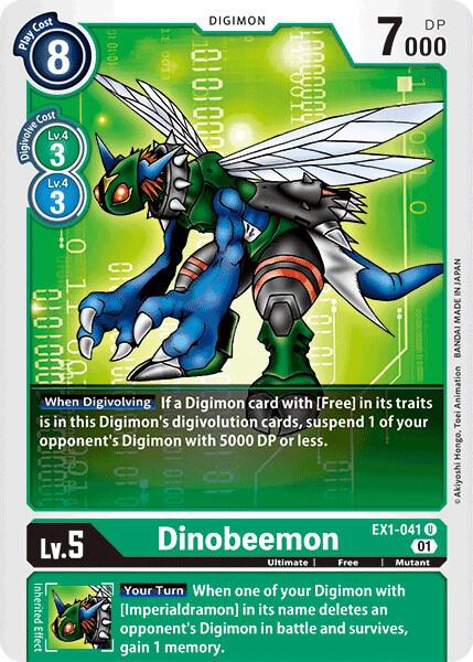 Dinobeemon EX1-041 U (Classic Collection) 