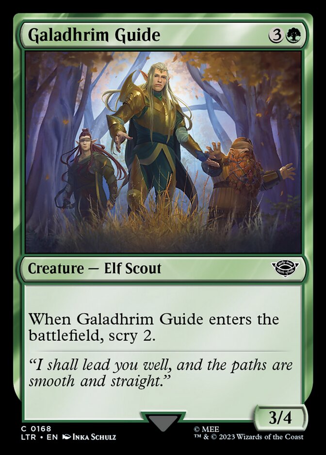 Galadhrim Guide 168/281 (Universes Beyond: The Lord of the Rings: Tales of Middle-earth) 