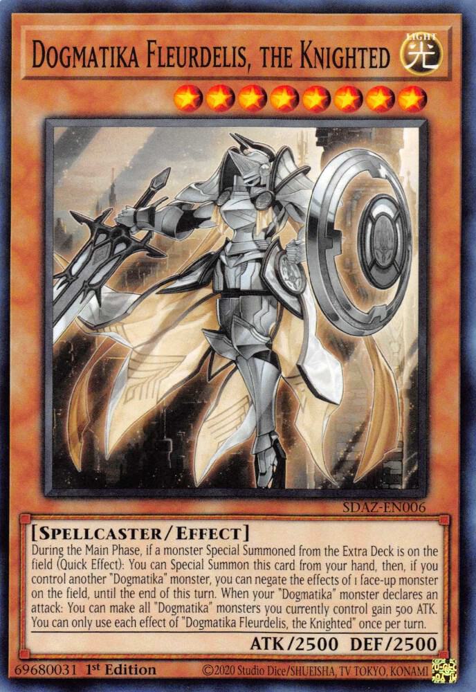 Dogmatika Fleurdelis the Knighted SDAZ-EN006 (Structure Deck: Albaz Strike)  - 1st Edition
