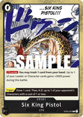 Six King Pistol OP03-097 (Pillars of Strength)  - Foil