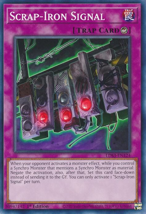 Scrap Iron Signal LDS3-EN124 (Legendary Duelists: Season 3)  - 1st Edition