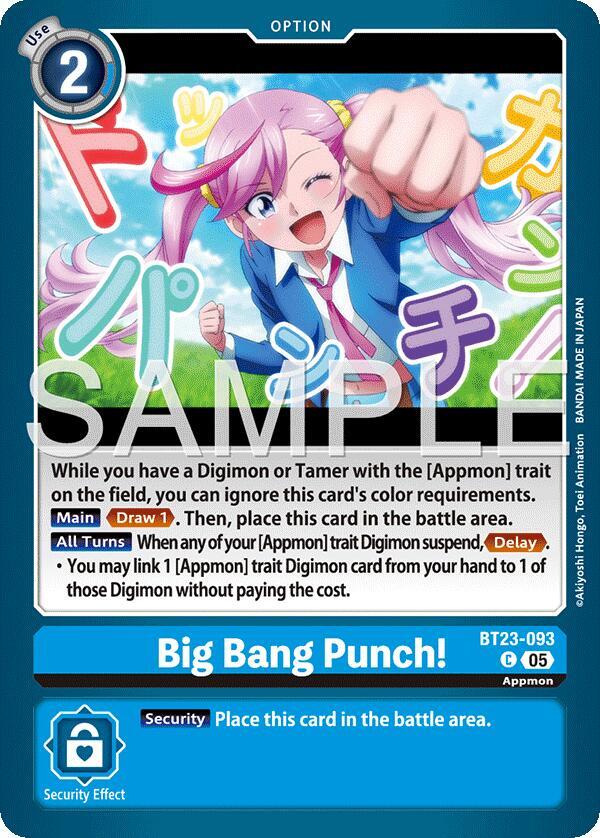 Big Bang Punch BT23-093 C (Hackers' Slumber) 