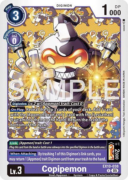 Copipemon EX10-038 R (Sinister Order)  - Foil